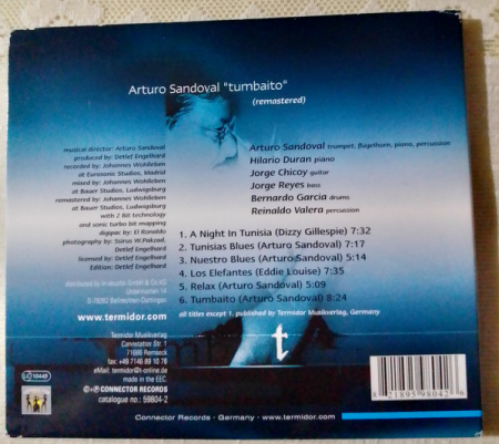 Arturo Sandoval – Tumbaito (CD) [1]