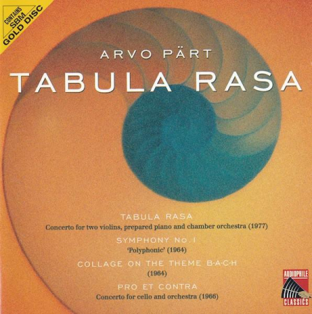Arvo Pärt - Tabula Rasa, (CD) [0]