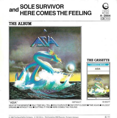Asia - Sole Survivor, (Disc Vinil) [1]