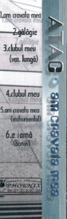 Atac - Am Cravata Mea , (Casetă Audio) [1]