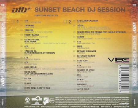 ATB - Sunset Beach DJ Session, (CD) [1]