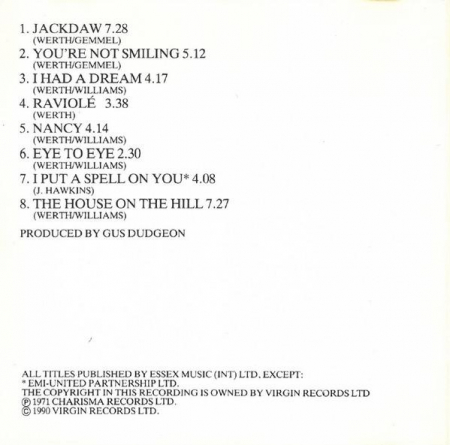 Audience - The House On The Hill, (CD) [1]