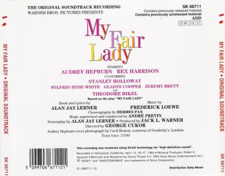 Audrey Hepburn - My Fair Lady (Original Soundtrack) (CD) [1]