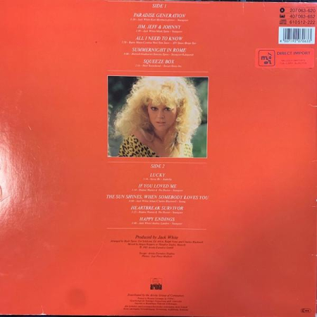 Audrey Landers - Paradise Generation(Disc Vinil) [1]
