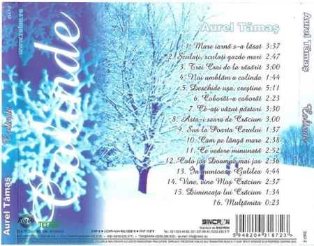 Aurel Tămaș - Colinde (CD) [1]