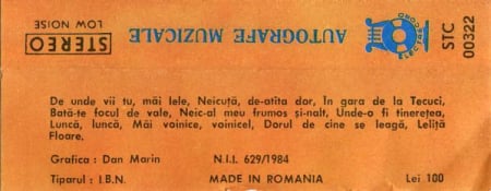 Autografe Muzicale 4, (Casetă Audio) [1]