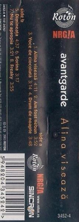 Avantgarde - Alina Visează , (Casetă Audio) [1]