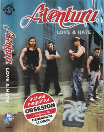 Aventura - Love & Hate, (Casetă Audio) [0]
