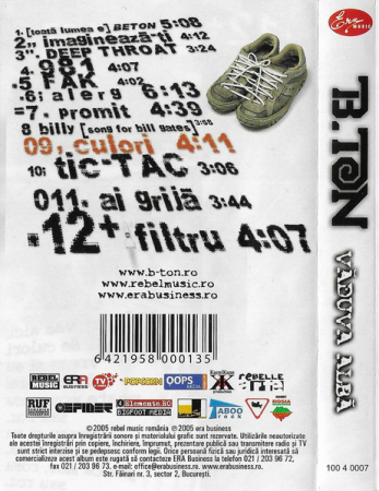 B.Ton* – Văduva Albă (CASETA) [1]