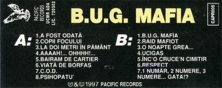 B.U.G. Mafia - Mafia , (Casetă Audio) [1]