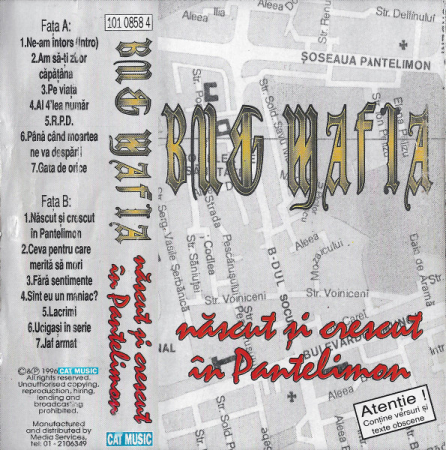 B.U.G. Mafia - Născut Și Crescut În Pantelimon , (Casetă Audio) [1]