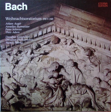 Discuri vinil - Bach* - Arleen Augér*, Annelies Burmeister, Peter Schreier, Theo Adam, Dresdner Kreuzchor, Dresdner Philharmonie, Martin Flämig – Weihnachtsoratorium BWV 248 (VINIL)