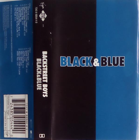 Casete audio - Backstreet Boys - Black & Blue