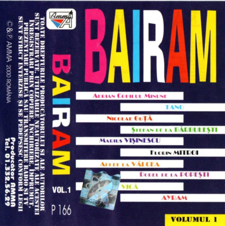 Casete audio - Bairam Vol. 1 (Caseta Audio)