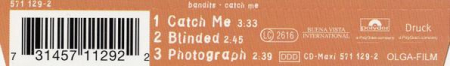 Bandits - Catch Me , (CD) [1]