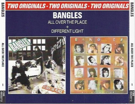 Cd-uri - Bangles - Two Originals: All Over The Place + Different Light (CD)