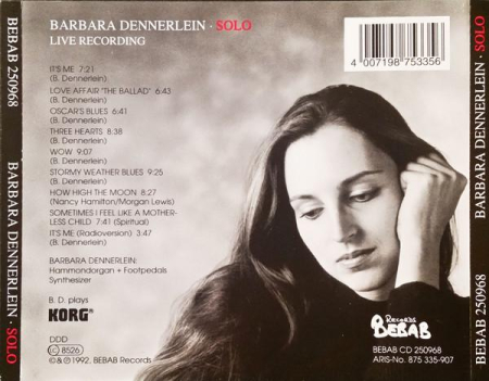 Barbara Dennerlein - Solo (CD) [1]