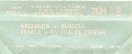 Barbu Ștefănescu Delavrancea - Neghiniță ● Bunicul ● Bunica ● Palatul De Cleștar, (Casetă Audio) [1]