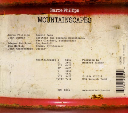 Barre Phillips - Mountainscapes, (CD) [1]