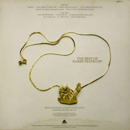 Barry Manilow - Manilow Magic (The Best Of Barry Manilow), (Disc Vinil) [1]