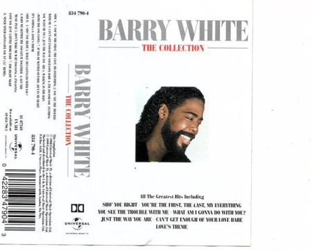 Jazz/Funk/Soul - Barry White - The Collection (Caseta Audio)