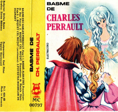 Casete audio - Basme de Charles Perrault (Caseta Audio)