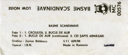 Basme Scandinave, (Casetă Audio) [1]