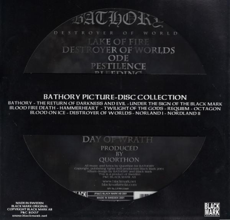 Bathory - Destroyer Of Worlds (Disc Vinil) [1]