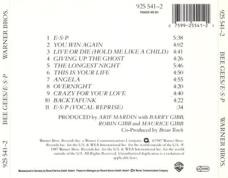 Bee Gees - E·S·P [1]