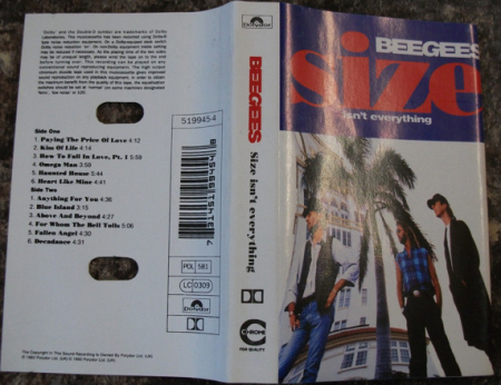 Bee Gees - Size Isn't Everything (Caseta Audio) [0]