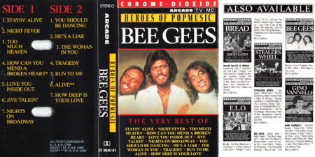 Noutăți - Bee Gees – The Very Best Of (CASETA)