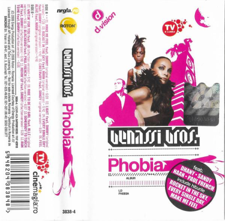 Casete audio - Benassi Bros. - Phobia