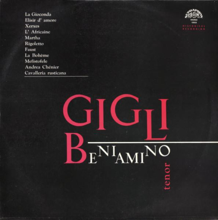 Muzică Clasică - Beniamino Gigli - Recital (Disc Vinil)