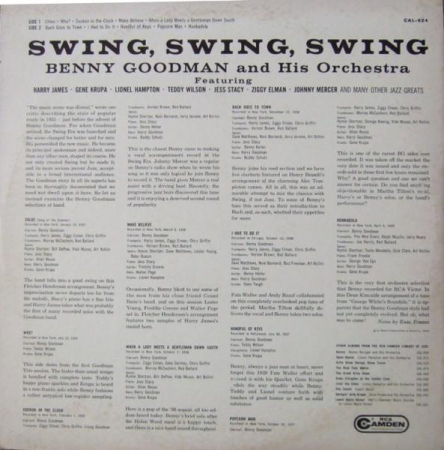 Benny Goodman - Swing, Swing, Swing (Disc Vinil) [1]