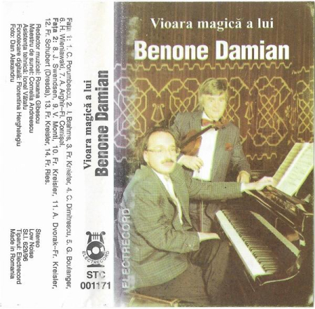 Benone Damian - Vioara Magică A Lui Benone Damian (Caseta Audio) [1]