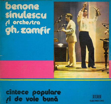Muzică Populară/Lăutarească - Benone Sinulescu - Cîntece Populare Și De Voie Bună, (Disc Vinil)