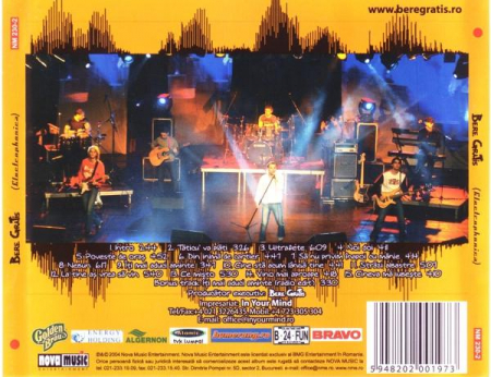 Bere Gratis - Electrophonica - Live La TNB, (CD) [1]