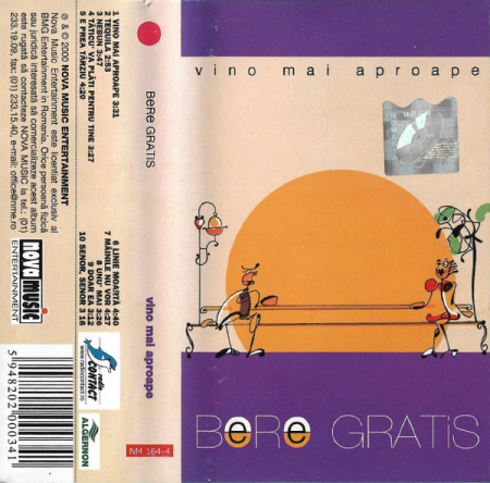 Bere Gratis – Vino Mai Aproape (CASETA AUDIO) [1]