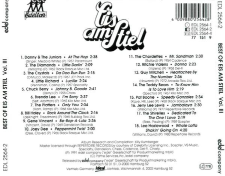 Best Of Eis Am Stiel - Volume 3 [1]