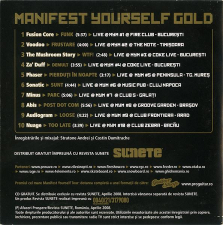 Best Of Manifest Yourself Tour Live, (CD) [1]