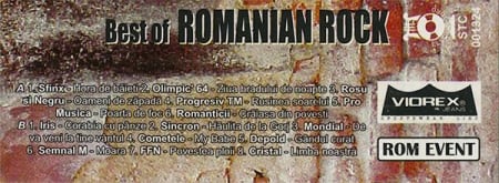 Best Of Romanian Rock 1960-1980 (Part. I), (Casetă Audio) [1]