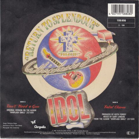 Billy Idol - Don't Need A Gun (Disc Vinil) [1]
