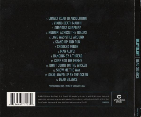 Billy Talent - Dead Silence, (CD) [1]