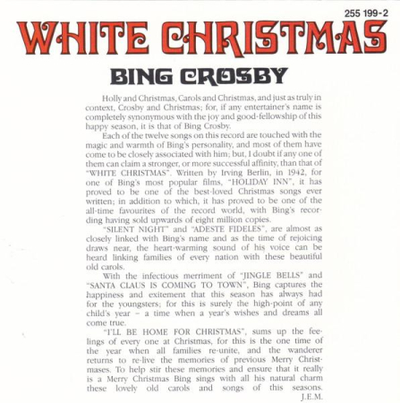 Bing Crosby - White Christmas (CD) [1]