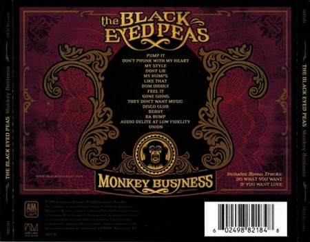 Black Eyed Peas - Monkey Business , (CD) [1]