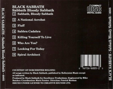 Black Sabbath - Sabbath Bloody Sabbath [1]