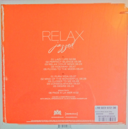 Blank & Jones – Relax Jazzed (DISC VINIL) [1]