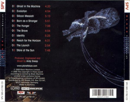 Blaze  - Silicon Messiah (CD) [1]