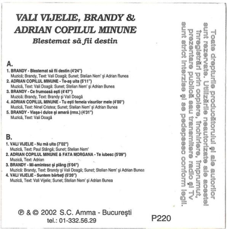 Blestemat Să Fii Destin (Caseta Audio) [1]