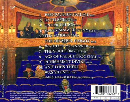 Blind Guardian - A Night At The Opera (CD) [1]
